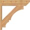 Ekena Millwork Balboa Slat Smooth Outlooker, Western Red Cedar, 7 1/2"W x 30"D x 30"H OUT08X30X30BOA06SWR - alternate 2